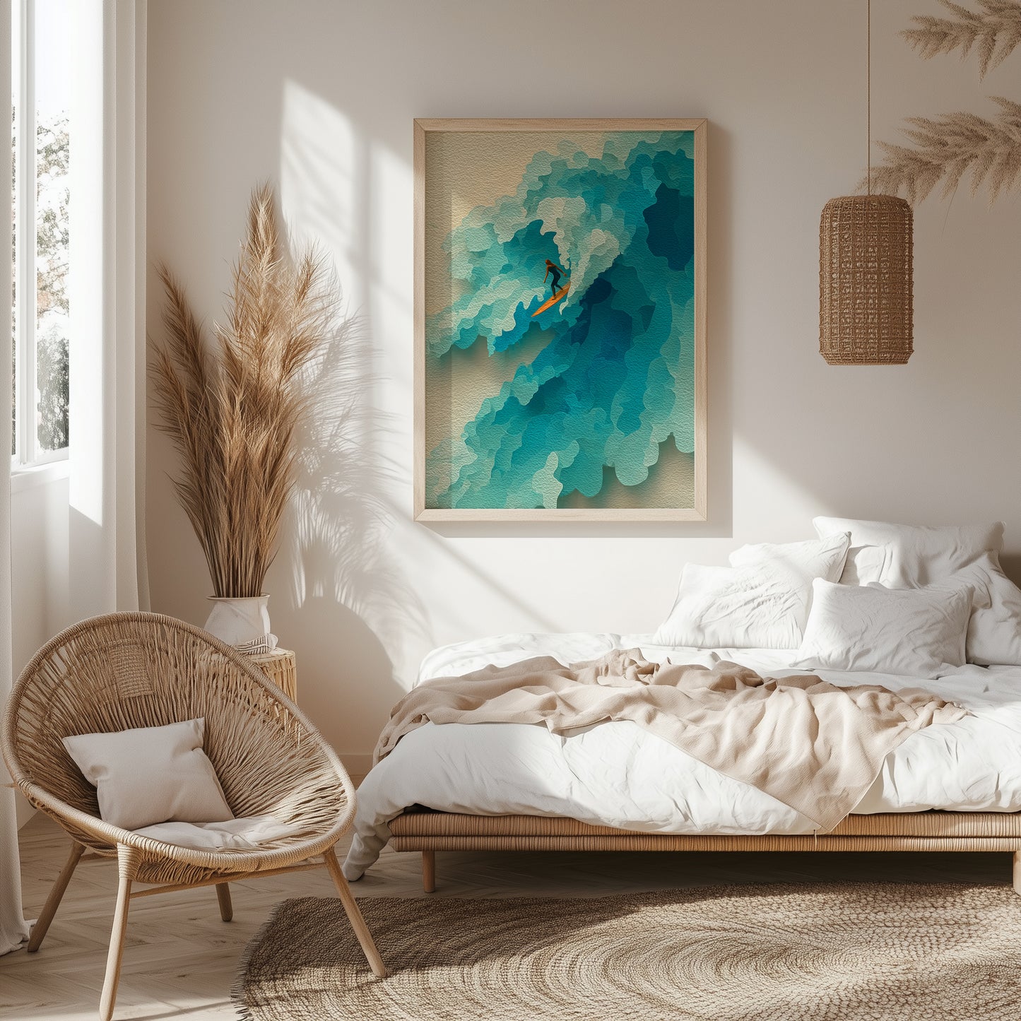 Ride The Wave Print