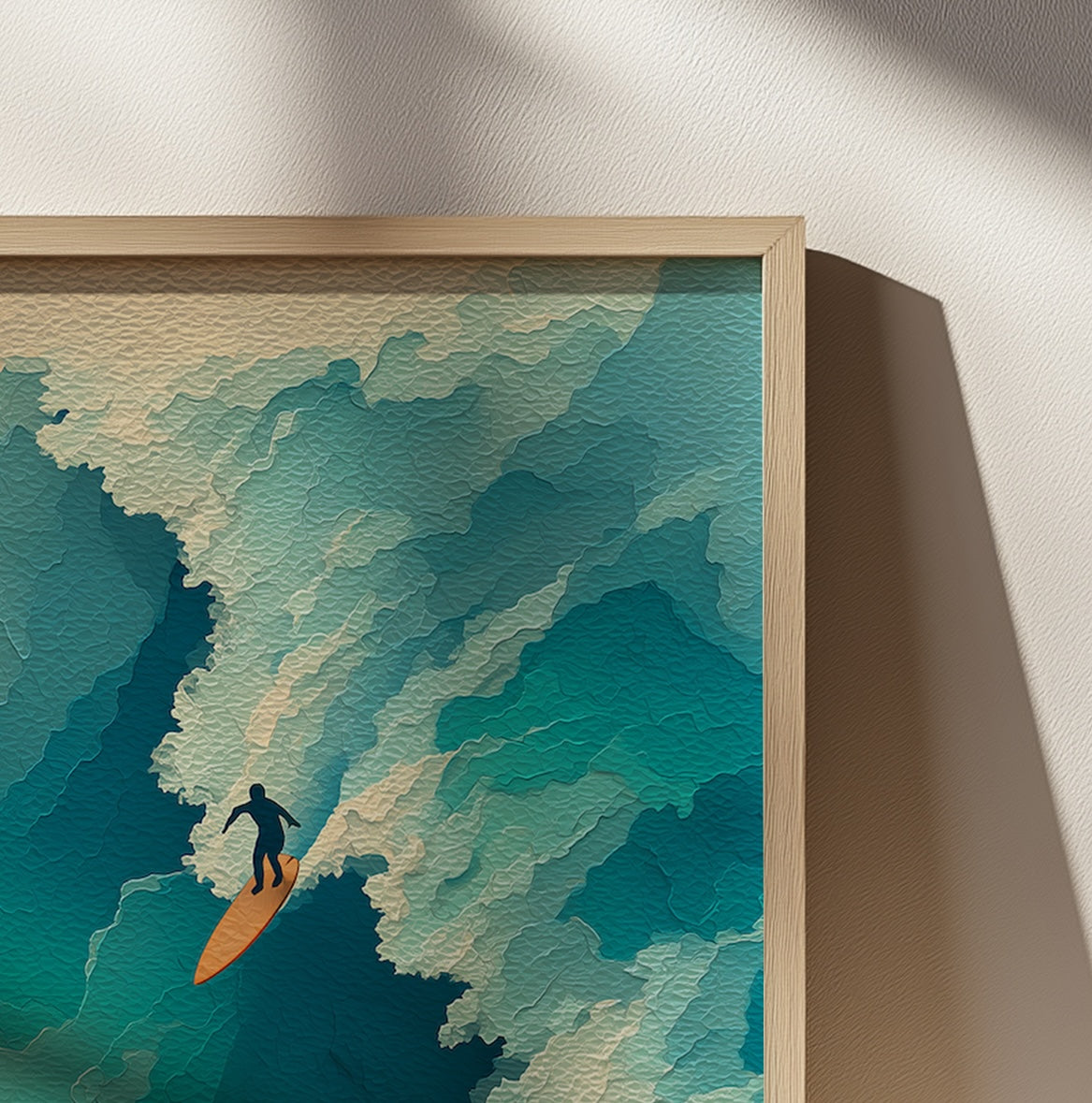 Catching Waves Print