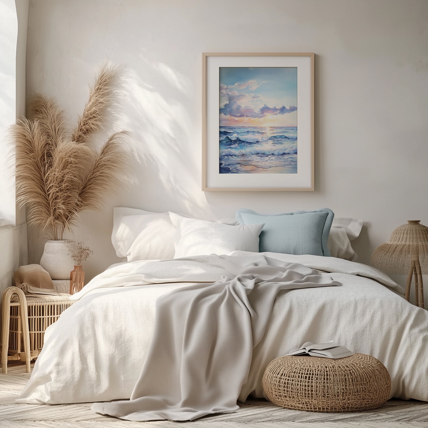 Serene Ocean Sunset Print