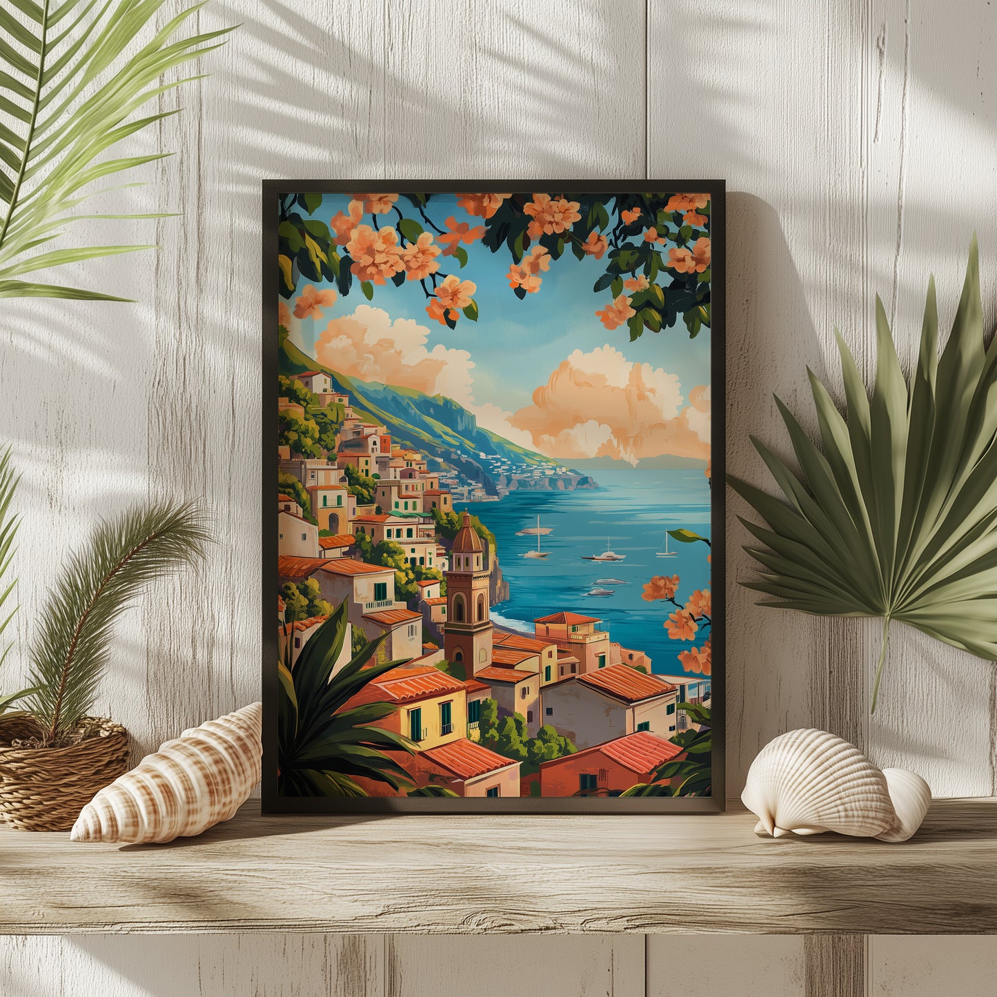 Amalfi Coast Scenic Print