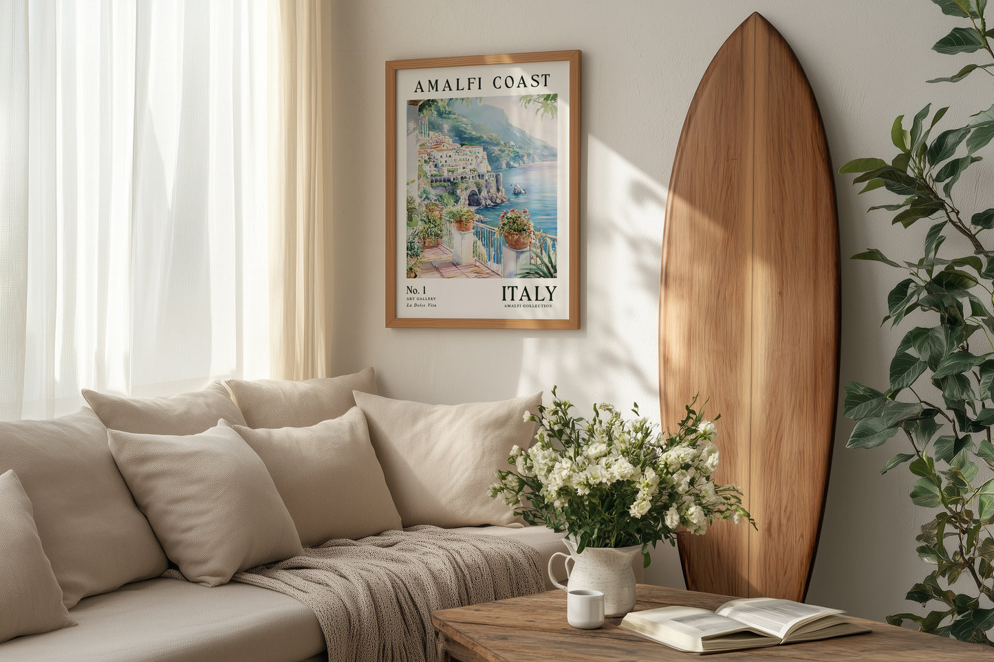 Amalfi Collection No.1 - La Dolce Vita Print
