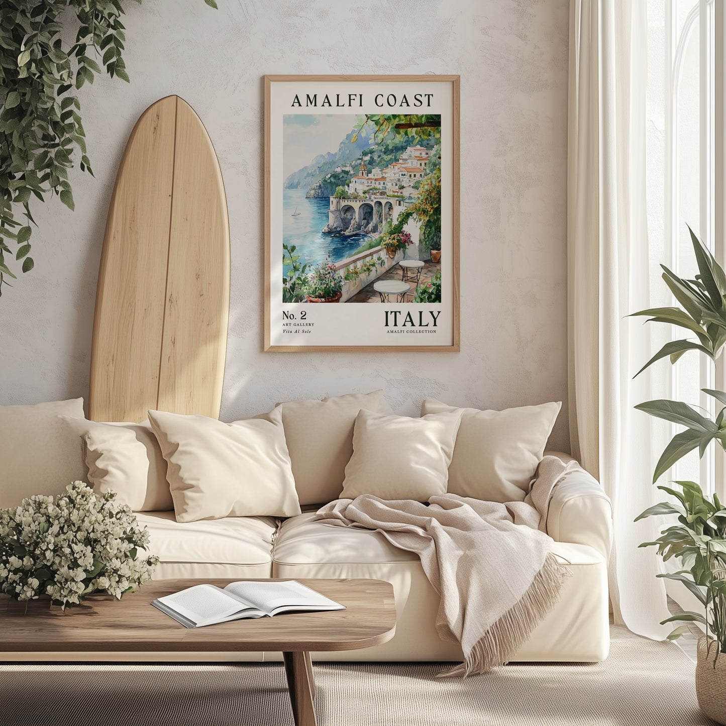 Amalfi Collection No.2 - Vita Al Sole Print