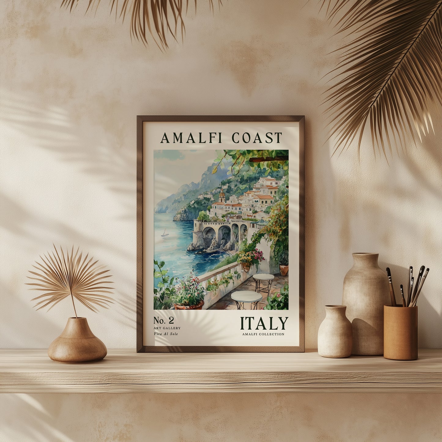 Amalfi Collection No.2 - Vita Al Sole Print