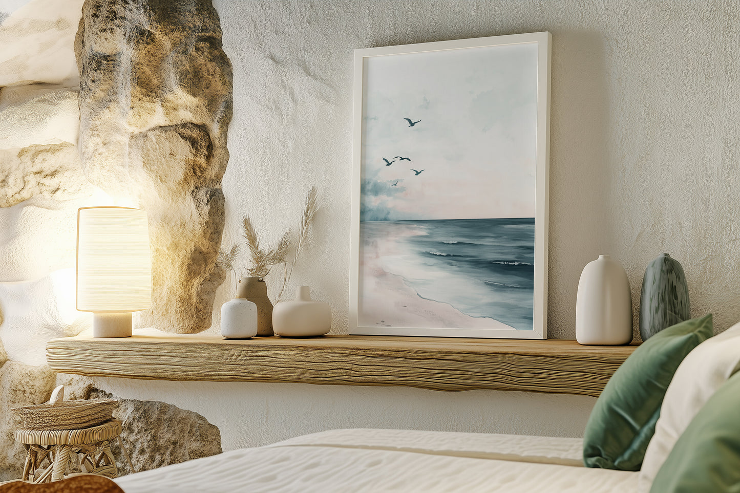 Seaside Escape Wall Art Print