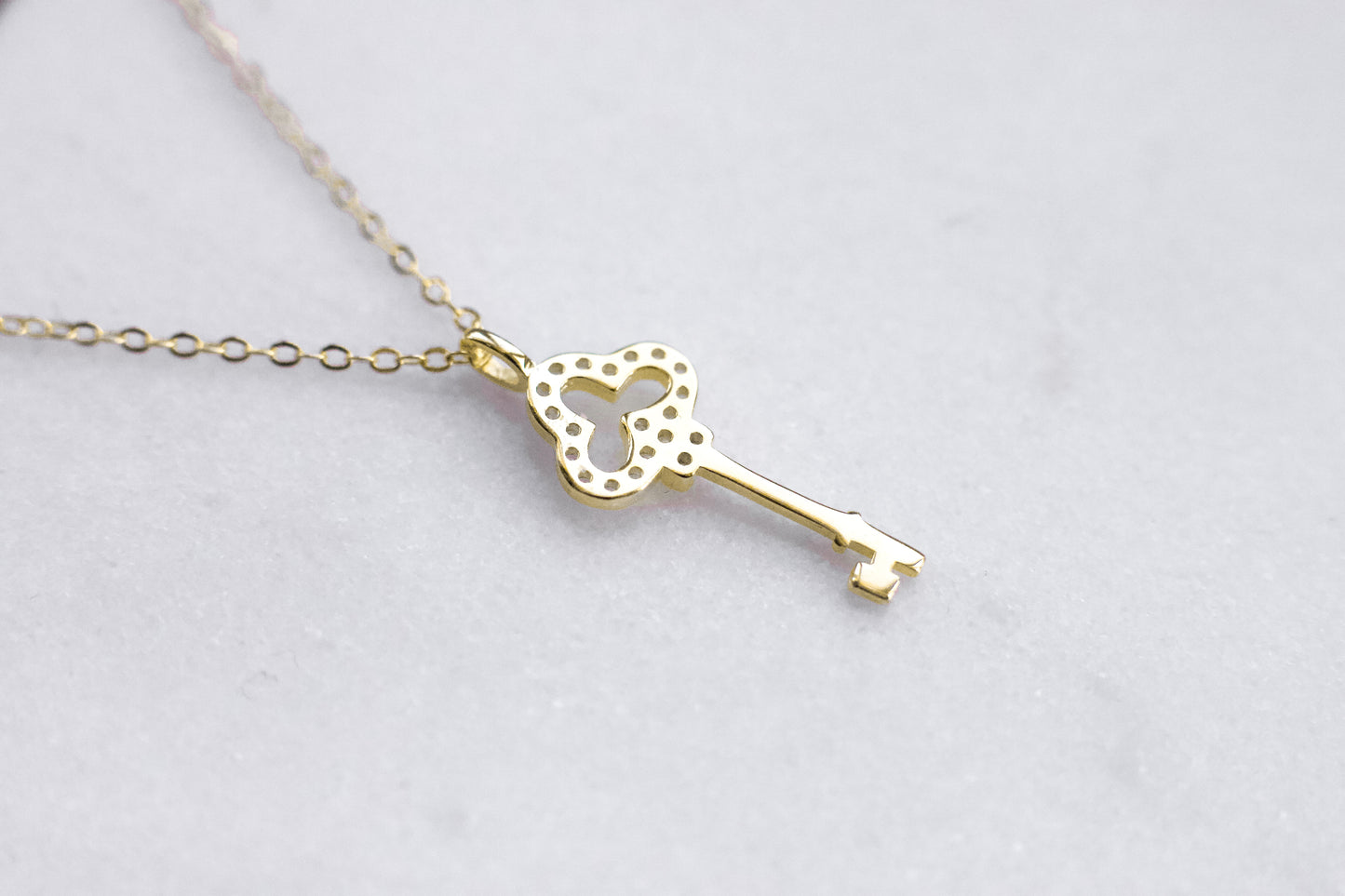 Gold Key Necklace