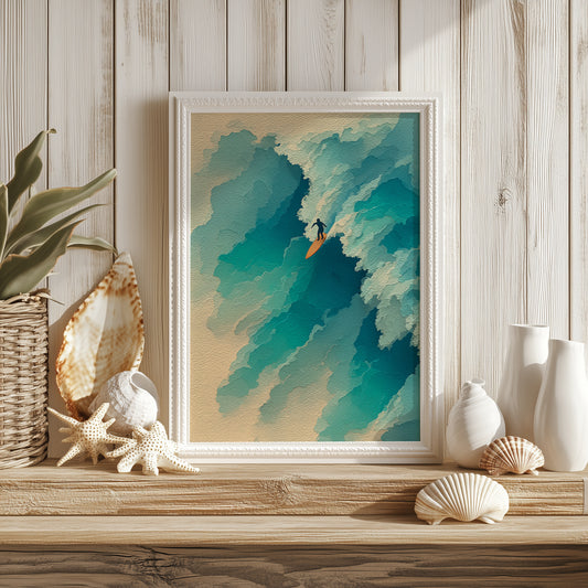 Catching Waves Print