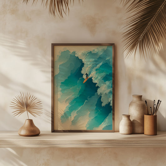 Catching Waves Print