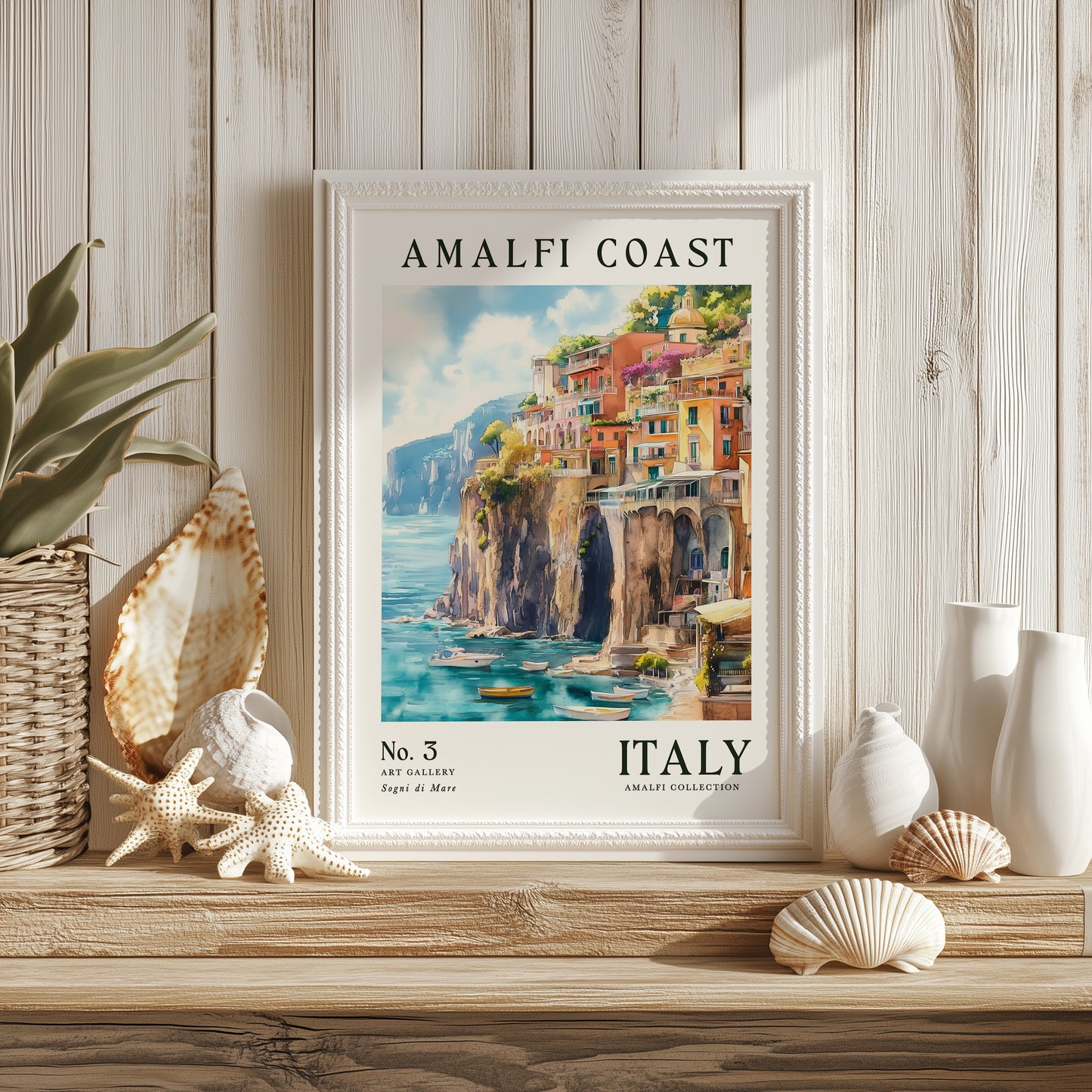 Amalfi Collection No.3 - Sogni Di Mare Print