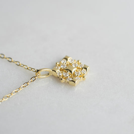 Dainty Vintage 14K Gold Plated Necklace