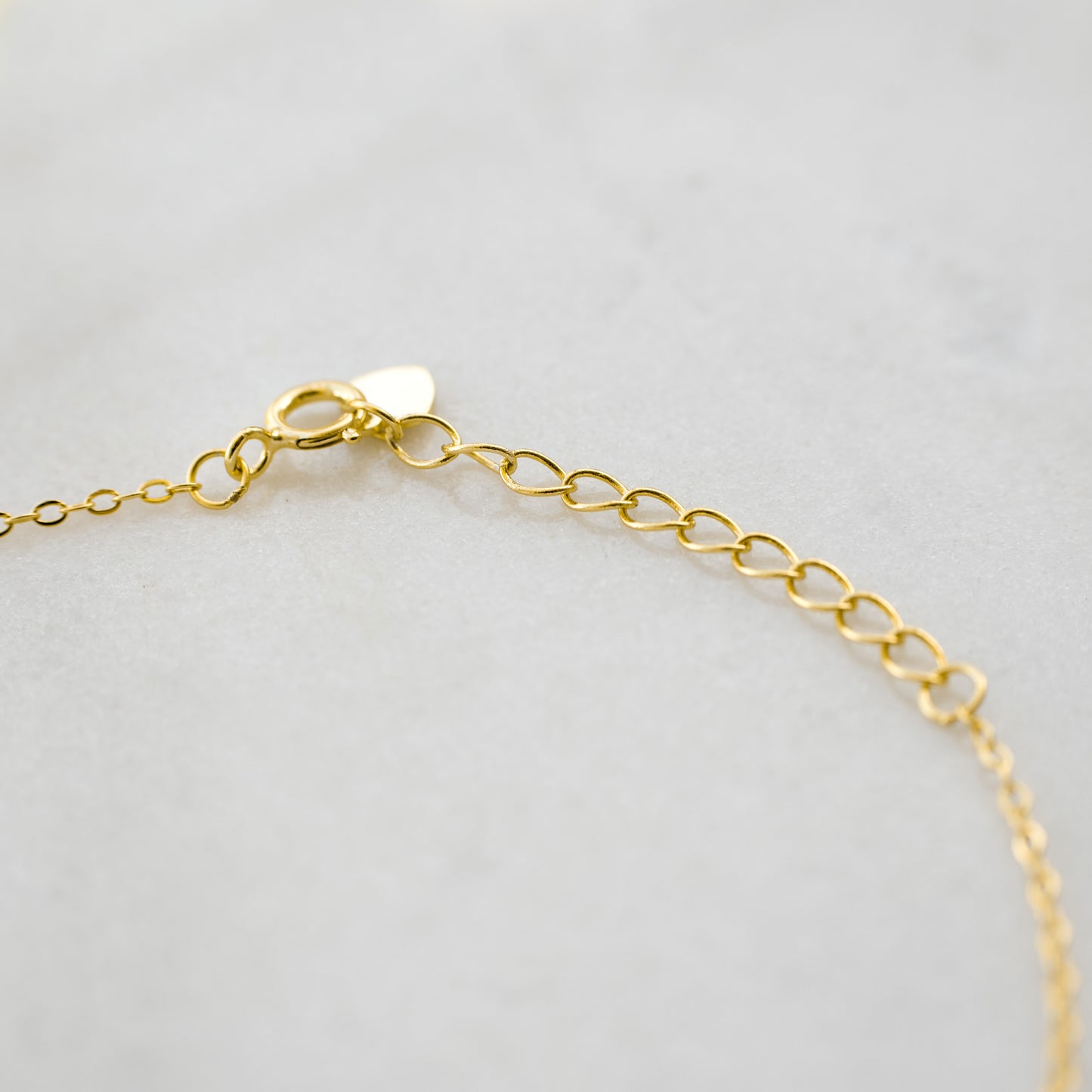 'You & I' Gold Heart Bracelet