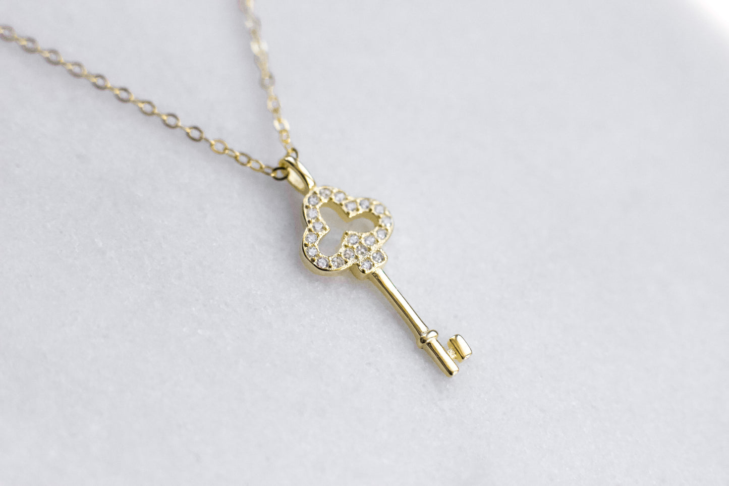 Gold Key Necklace
